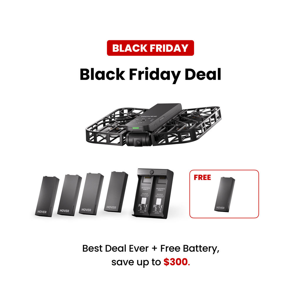 HOVERAir X1 Pocket-Sized Self-Flying Camera Drone Global Store